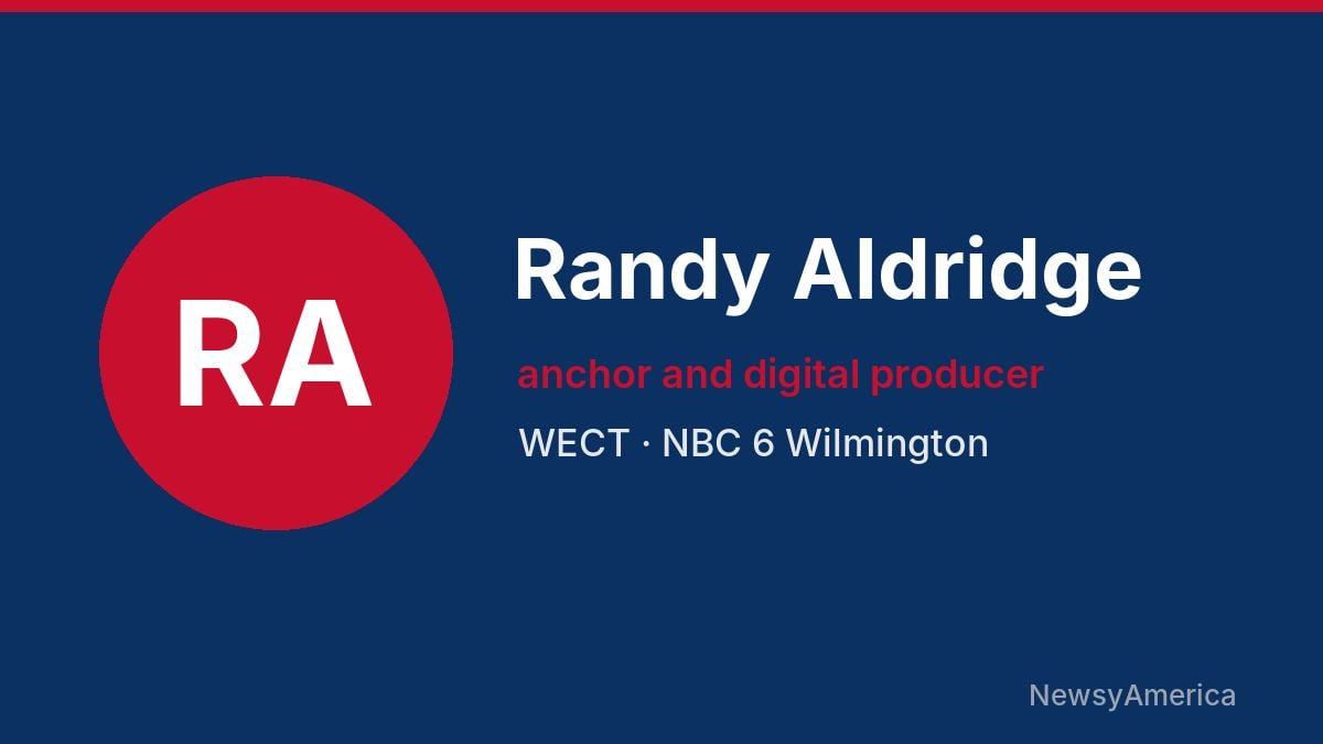 Randy Aldridge – WECT, Wilmington