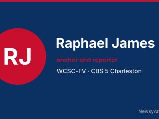 Raphael James, anchor and reporter, WCSC-TV