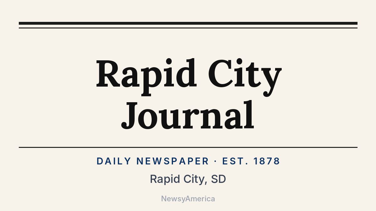 Rapid City Journal – South Dakota