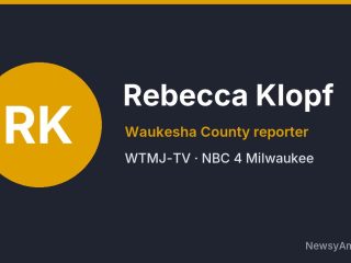 Rebecca Klopf, Waukesha County reporter, WTMJ-TV
