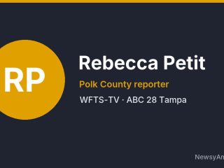 Rebecca Petit, Polk County reporter, WFTS-TV