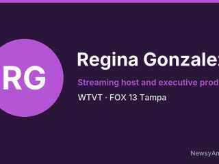 Regina Gonzalez, Streaming host and executive producer, WTVT