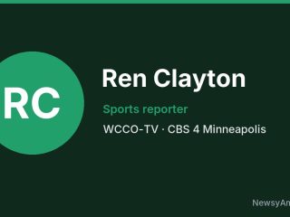 Ren Clayton, Sports reporter, WCCO-TV