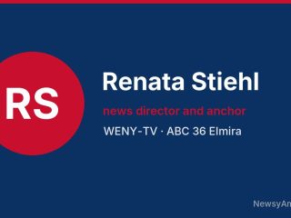 Renata Stiehl, news director and anchor, WENY-TV