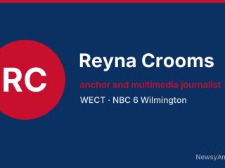Reyna Crooms, anchor and multimedia journalist, WECT