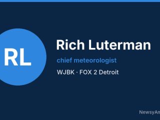 Rich Luterman, chief meteorologist, WJBK