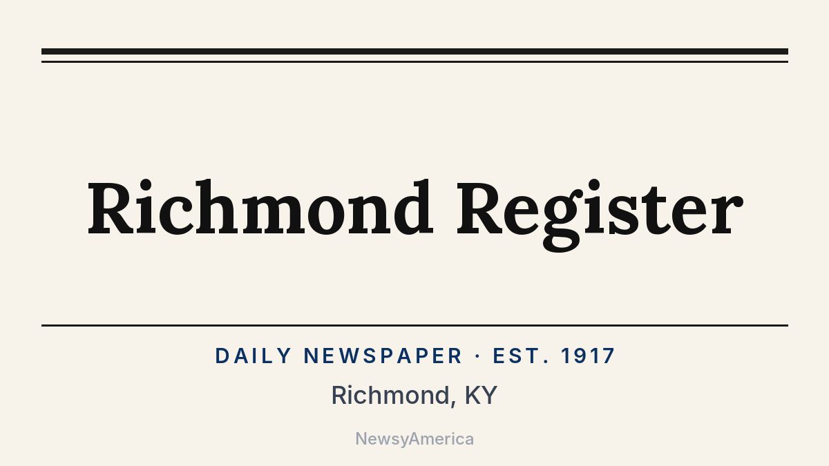 Richmond Register – Kentucky