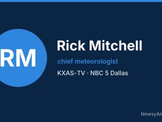 Rick Mitchell, chief meteorologist, KXAS-TV