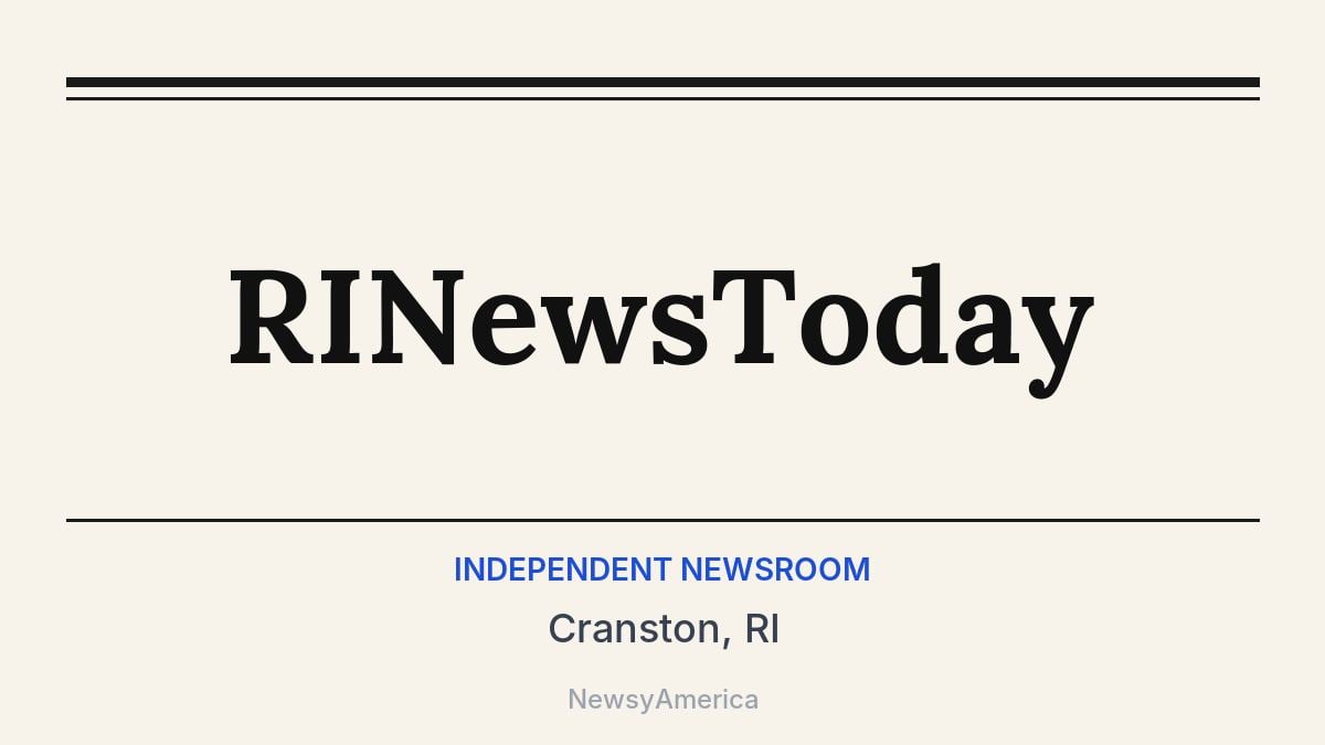 RINewsToday – Cranston, RI