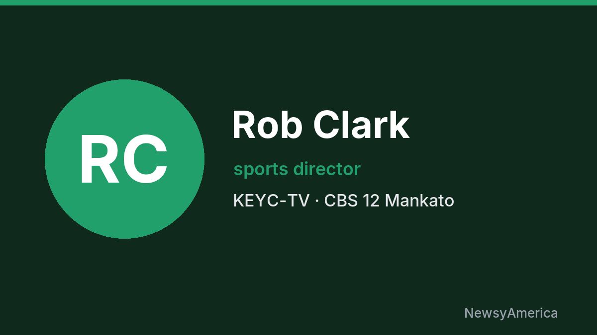 Rob Clark – KEYC-TV, Mankato