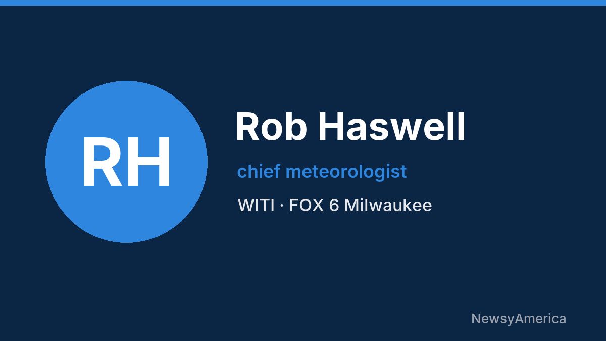 Rob Haswell – WITI, Milwaukee