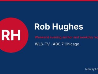 Rob Hughes, Weekend evening anchor and weekday reporter, WLS-TV