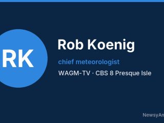Rob Koenig, chief meteorologist, WAGM-TV