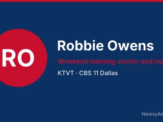 Robbie Owens, Weekend morning anchor and reporter, KTVT