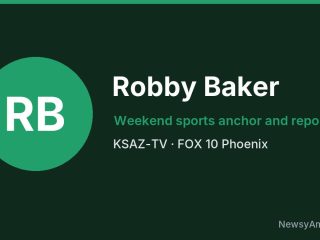 Robby Baker, Weekend sports anchor and reporter, KSAZ-TV
