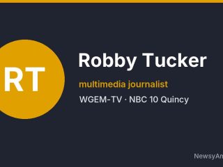 Robby Tucker, multimedia journalist, WGEM-TV