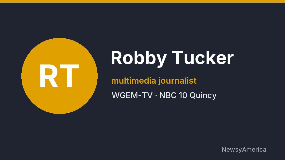 Robby Tucker – WGEM-TV, Quincy
