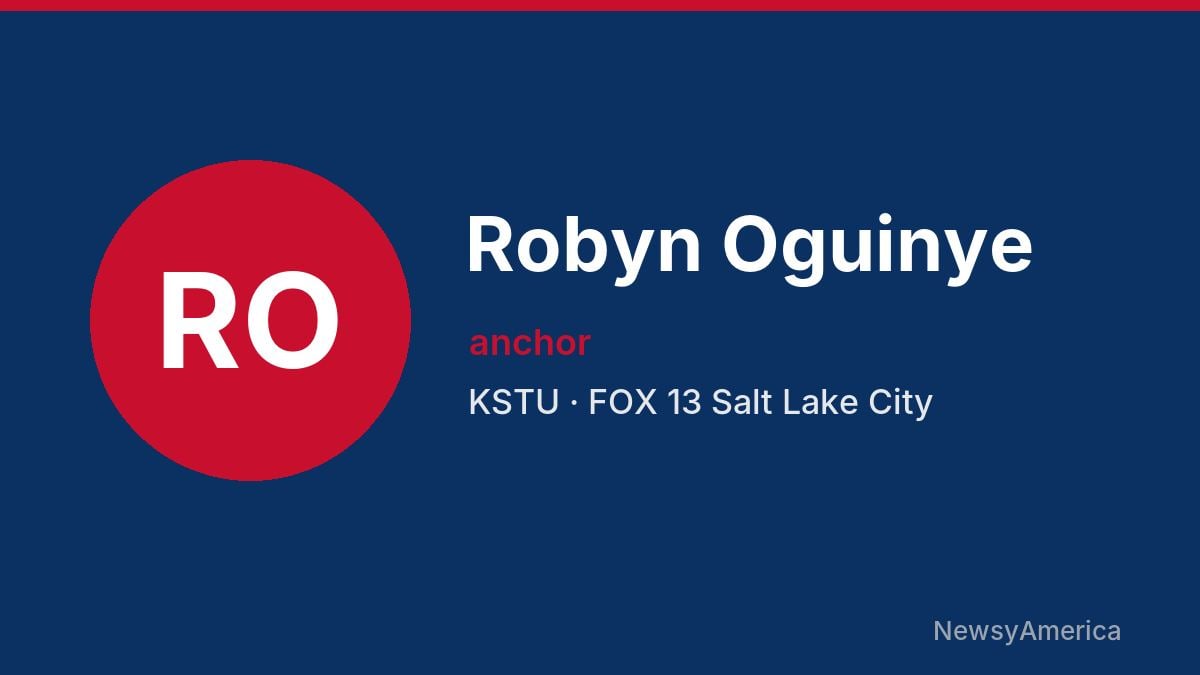 Robyn Oguinye – KSTU, Salt Lake City