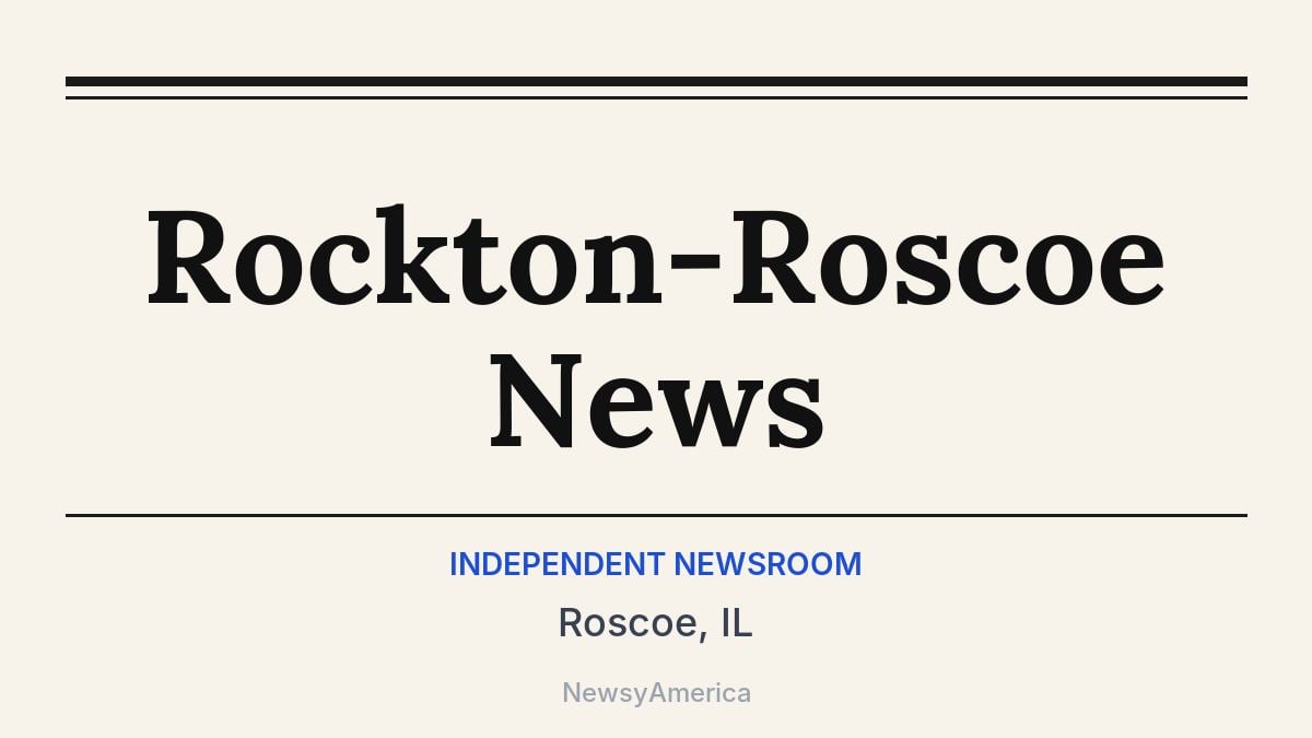 Rockton-Roscoe News – Roscoe, IL