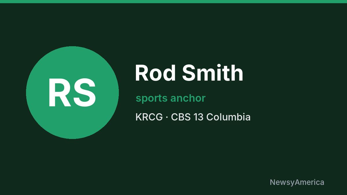 Rod Smith – KRCG, Columbia
