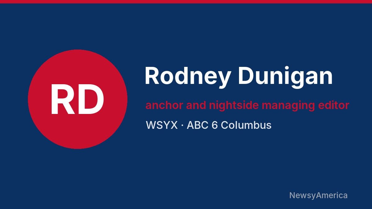 Rodney Dunigan – WSYX, Columbus