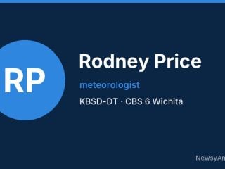 Rodney Price, meteorologist, KBSD-DT