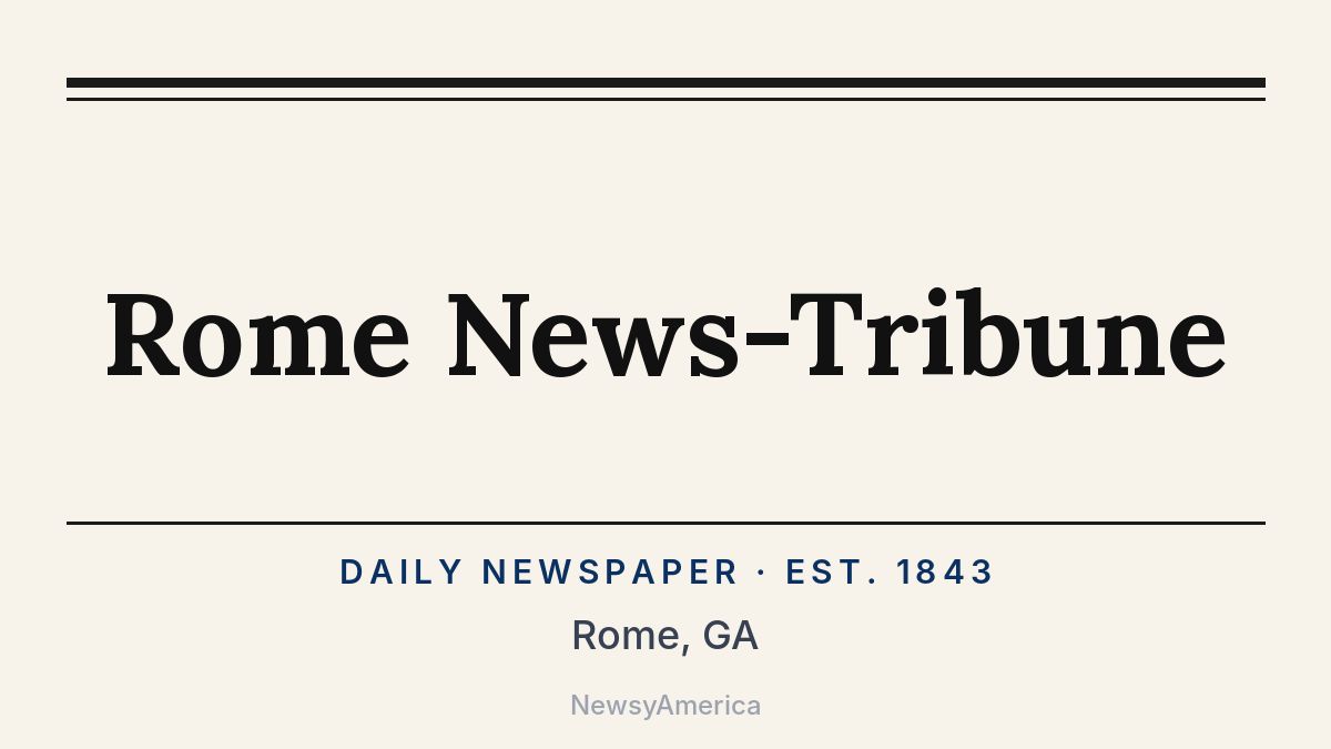 Rome News-Tribune – Georgia