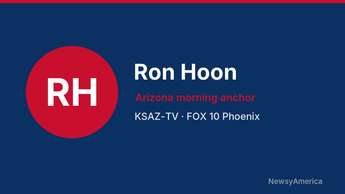 Ron Hoon – KSAZ-TV, Phoenix
