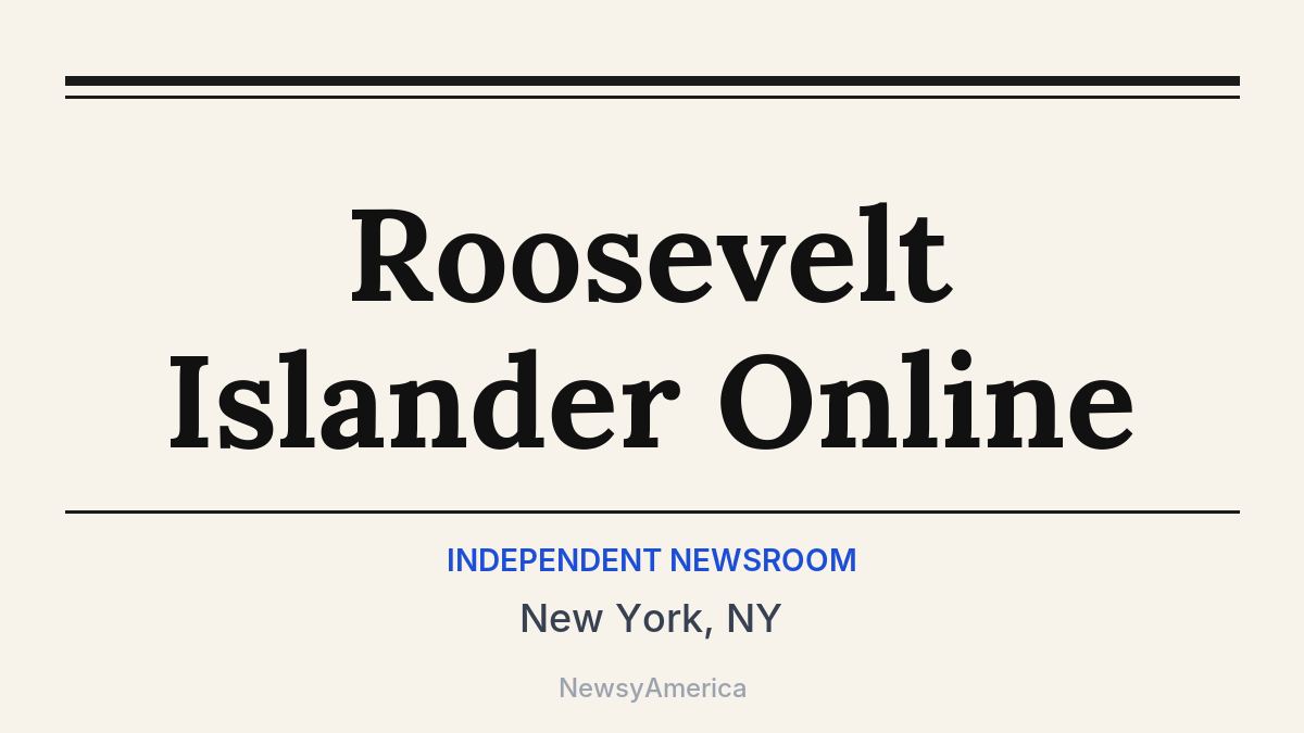 Roosevelt Islander Online – New York, NY