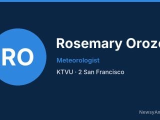 Rosemary Orozco, Meteorologist, KTVU