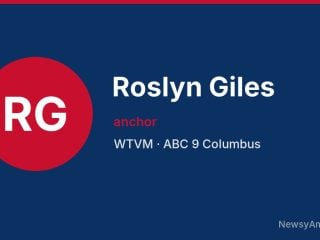 Roslyn Giles, anchor, WTVM