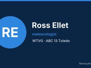 Ross Ellet, meteorologist, WTVG