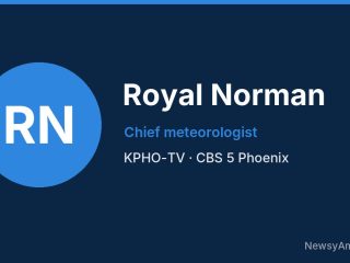 Royal Norman, Chief meteorologist, KPHO-TV