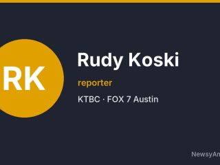 Rudy Koski, reporter, KTBC