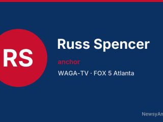 Russ Spencer, anchor, WAGA-TV