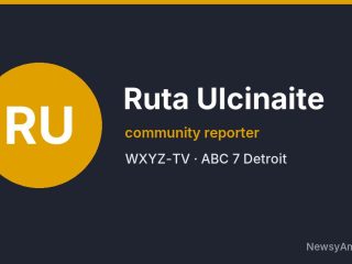Ruta Ulcinaite, community reporter, WXYZ-TV