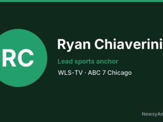 Ryan Chiaverini, Lead sports anchor, WLS-TV