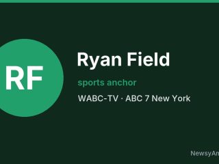 Ryan Field, sports anchor, WABC-TV