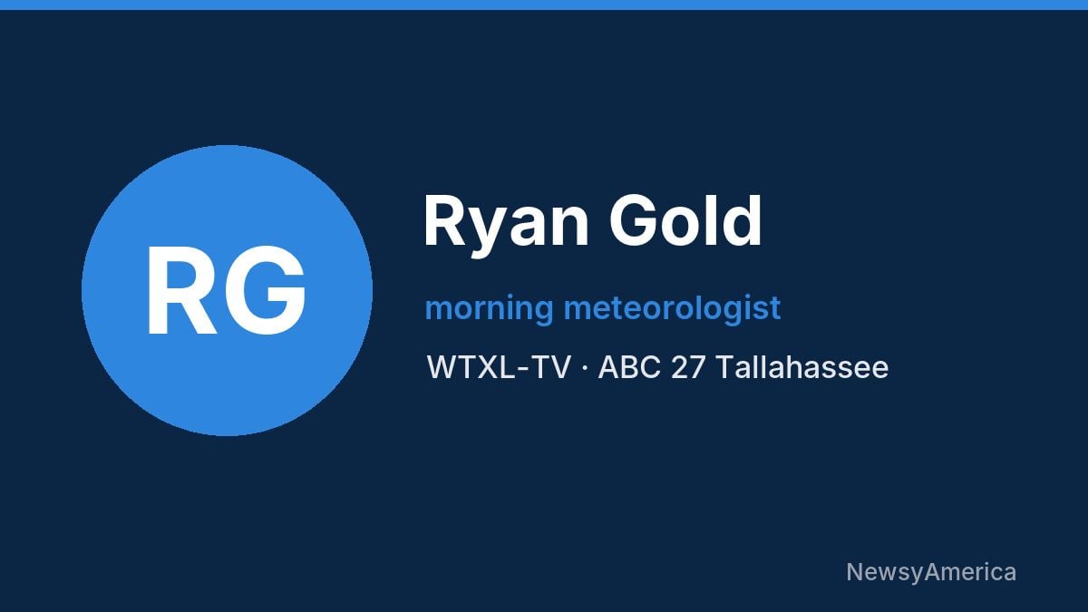 Ryan Gold – WTXL-TV, Tallahassee
