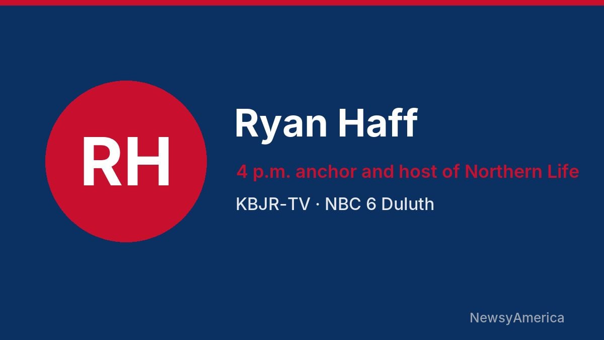 Ryan Haff – KBJR-TV, Duluth