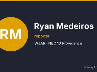 Ryan Medeiros, reporter, WJAR
