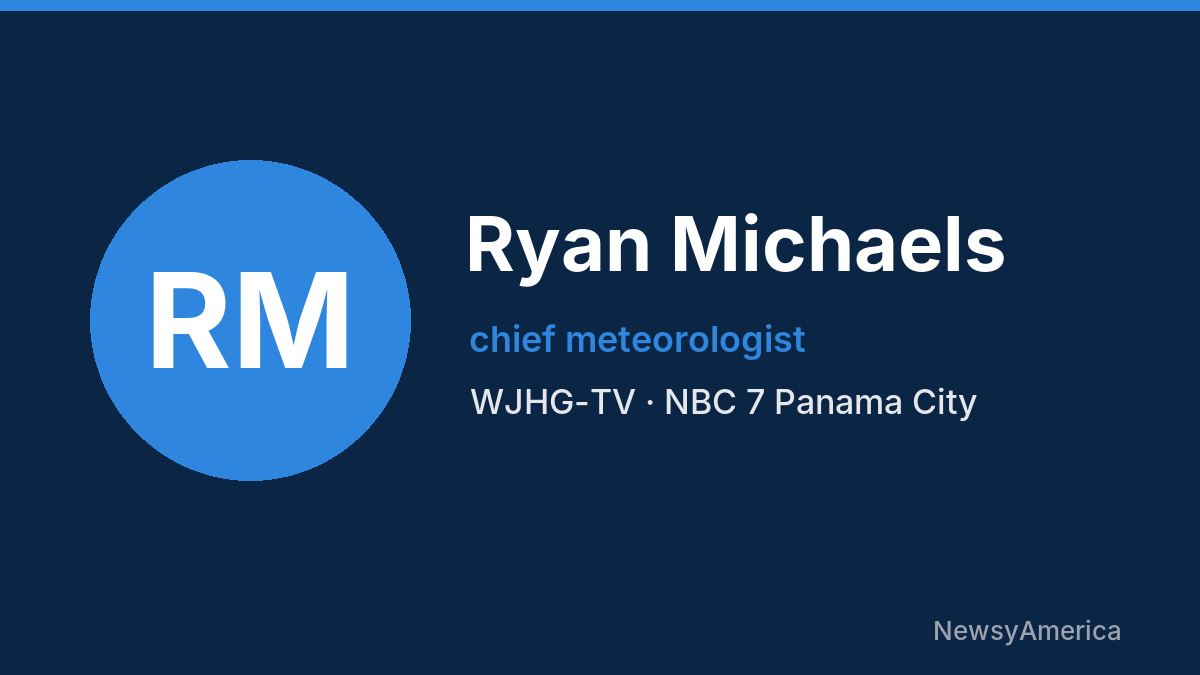 Ryan Michaels – WJHG-TV, Panama City
