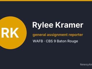 Rylee Kramer, general assignment reporter, WAFB