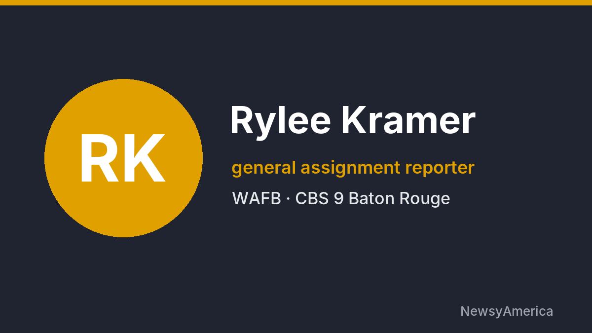 Rylee Kramer – WAFB, Baton Rouge