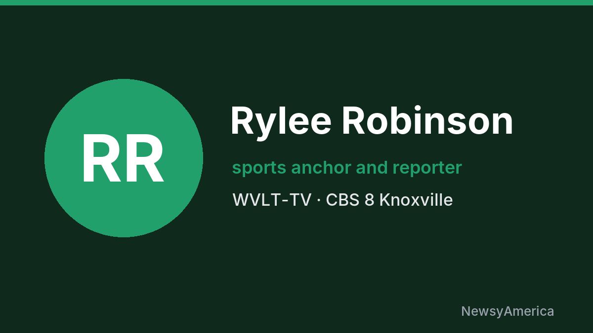 Rylee Robinson – WVLT-TV, Knoxville