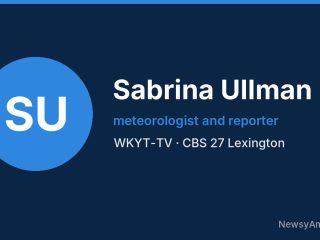 Sabrina Ullman, meteorologist and reporter, WKYT-TV