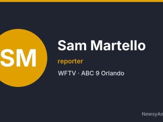 Sam Martello, reporter, WFTV