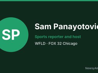 Sam Panayotovich, Sports reporter and host, WFLD