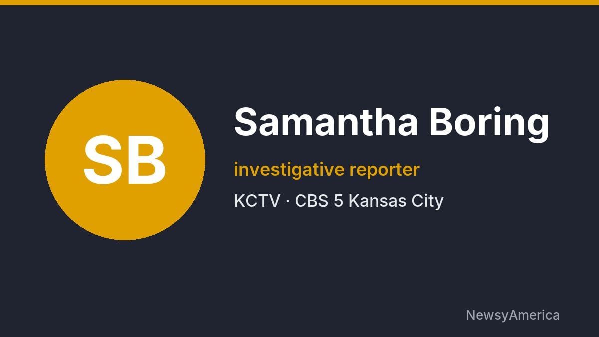 Samantha Boring – KCTV, Kansas City
