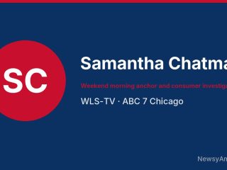Samantha Chatman, Weekend morning anchor and consumer investigative reporter, WLS-TV